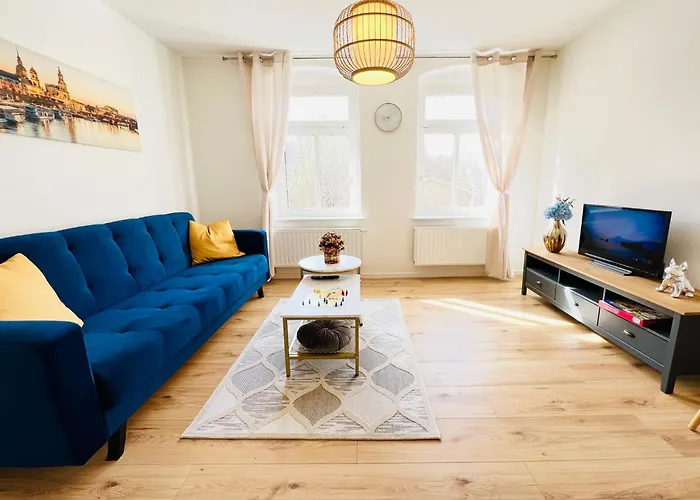 Twenty Five Apartment Bei Dresden - Free Parking, Netflix & Coffee Machine